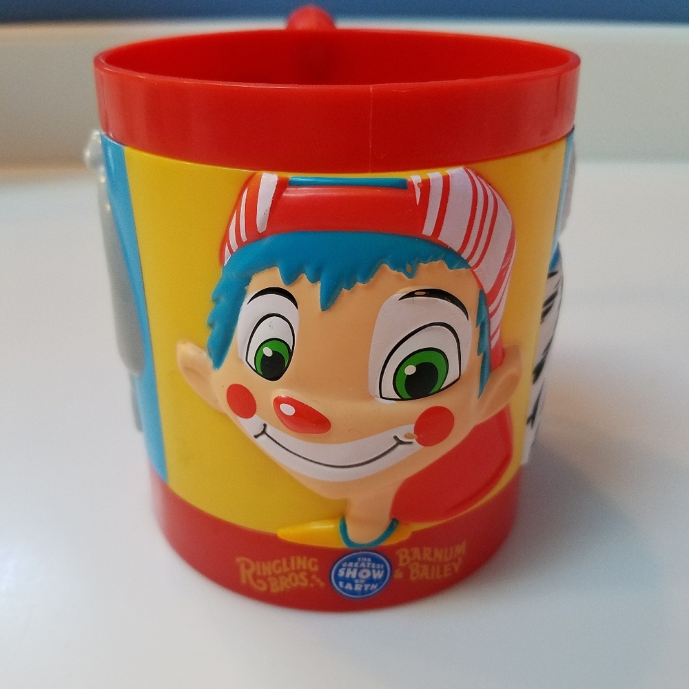 Ringling Bros. Circus Plastic Cup Mug‎